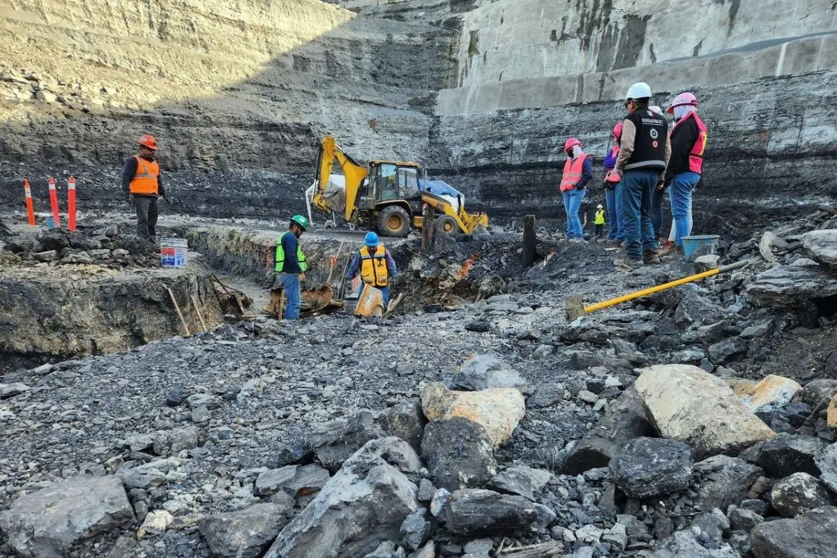 Rescata el cuerpo del último minero de El Pinabete, Coahuila / Foto: CNPC