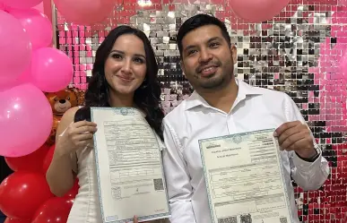 Chantal y José se casan para festejar el Día de San Valentín