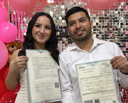 Chantal y José se casan para festejar el Día de San Valentín