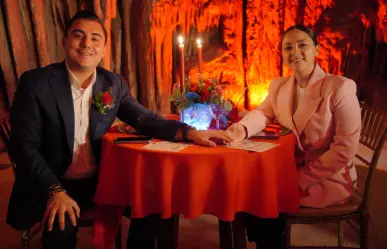 Manuel Guerra sorprende con cena de amor en Grutas de García