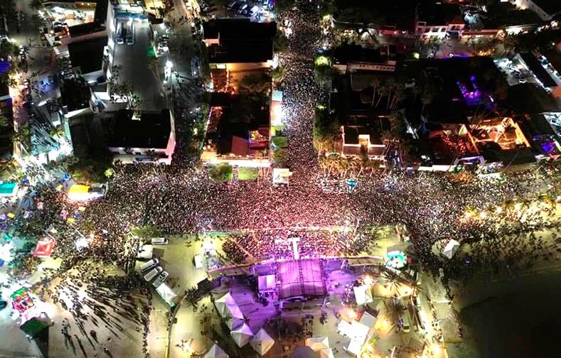 Se calcula una asistencia de 45 mil personas cada día. Foto: Carnaval La Paz.