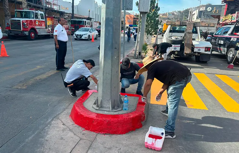 Con esto, pretender dotar de una mejor imagen al centro de Cabo San Lucas.