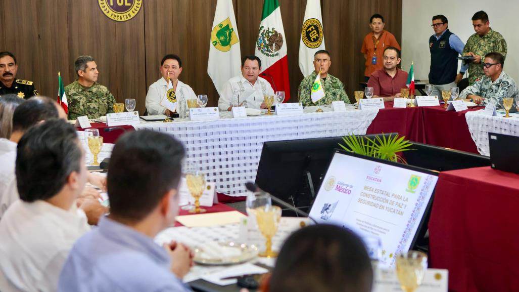 Joaquín Díaz Mena busca mejorar la seguridad de Yucatán con Aliados por la Vida