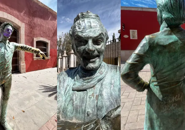 El Paseo de las Estrellas de Durango y los principales daños de sus estatuas