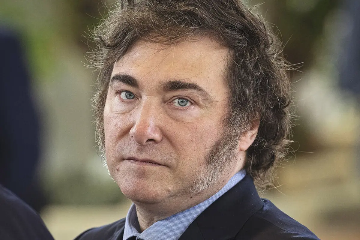 Javier Milei, Presidente de Argentina. Créditos: X (@SofiaSici).