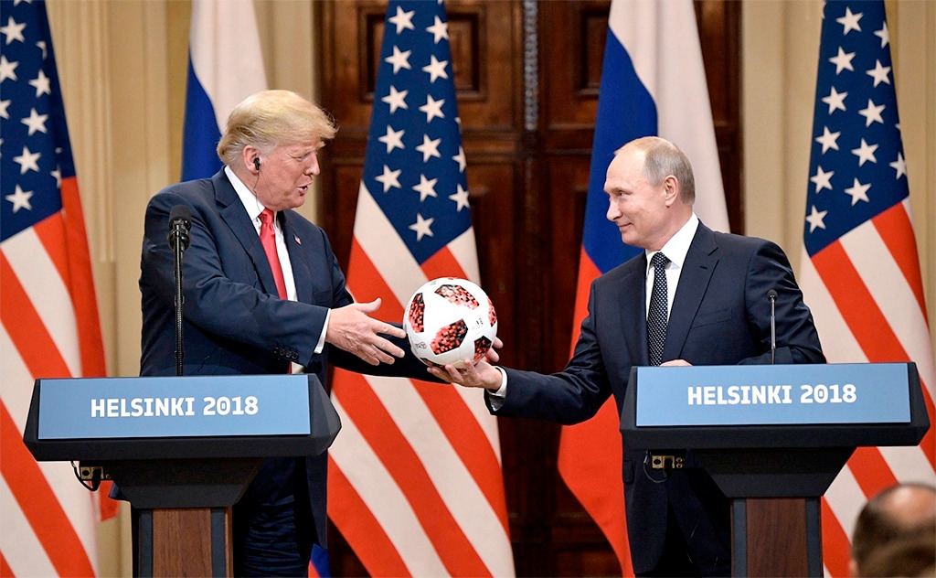 Donald Trump y Vladímir Putin. Foto: Donald Trump