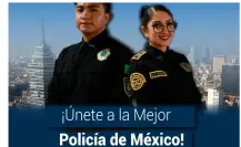 Policía de la CDMX abre convocatoria para analistas tácticos e investigadores