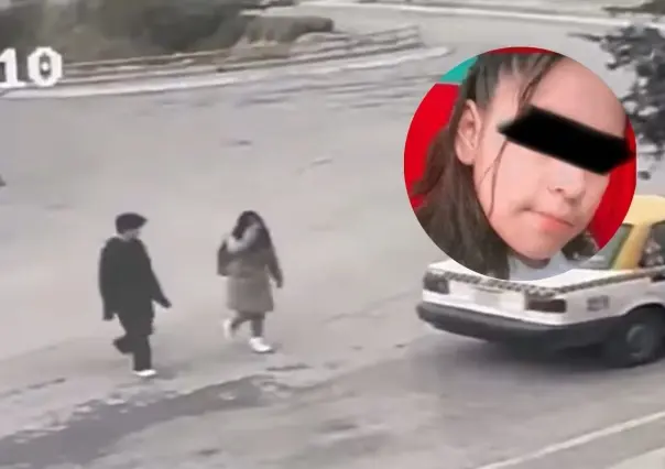Se filtra video de menor desaparecida en García; investigan posible rapto