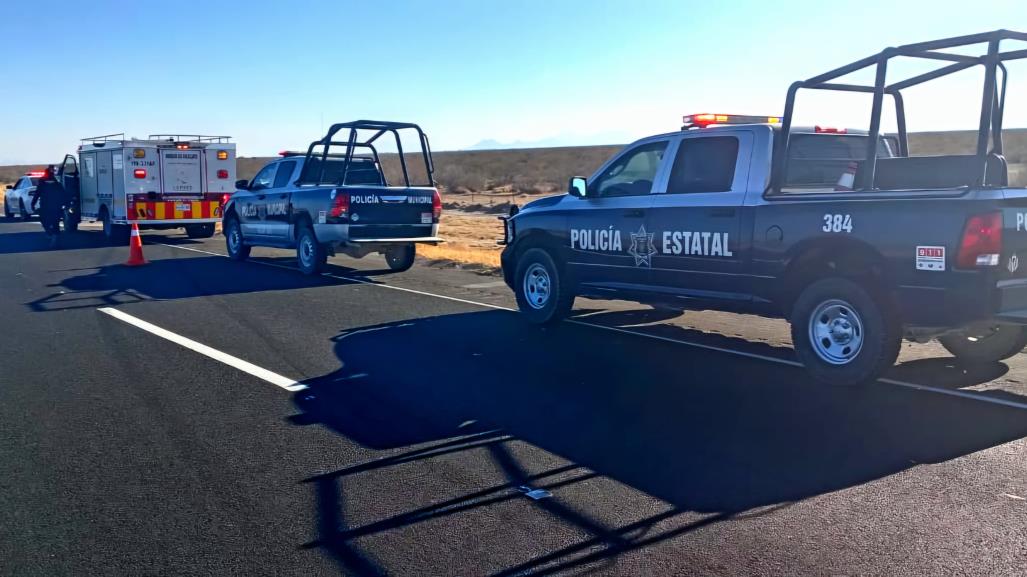 Volcadura en carretera Durango - Zacatecas deja 3 hombres sin vida