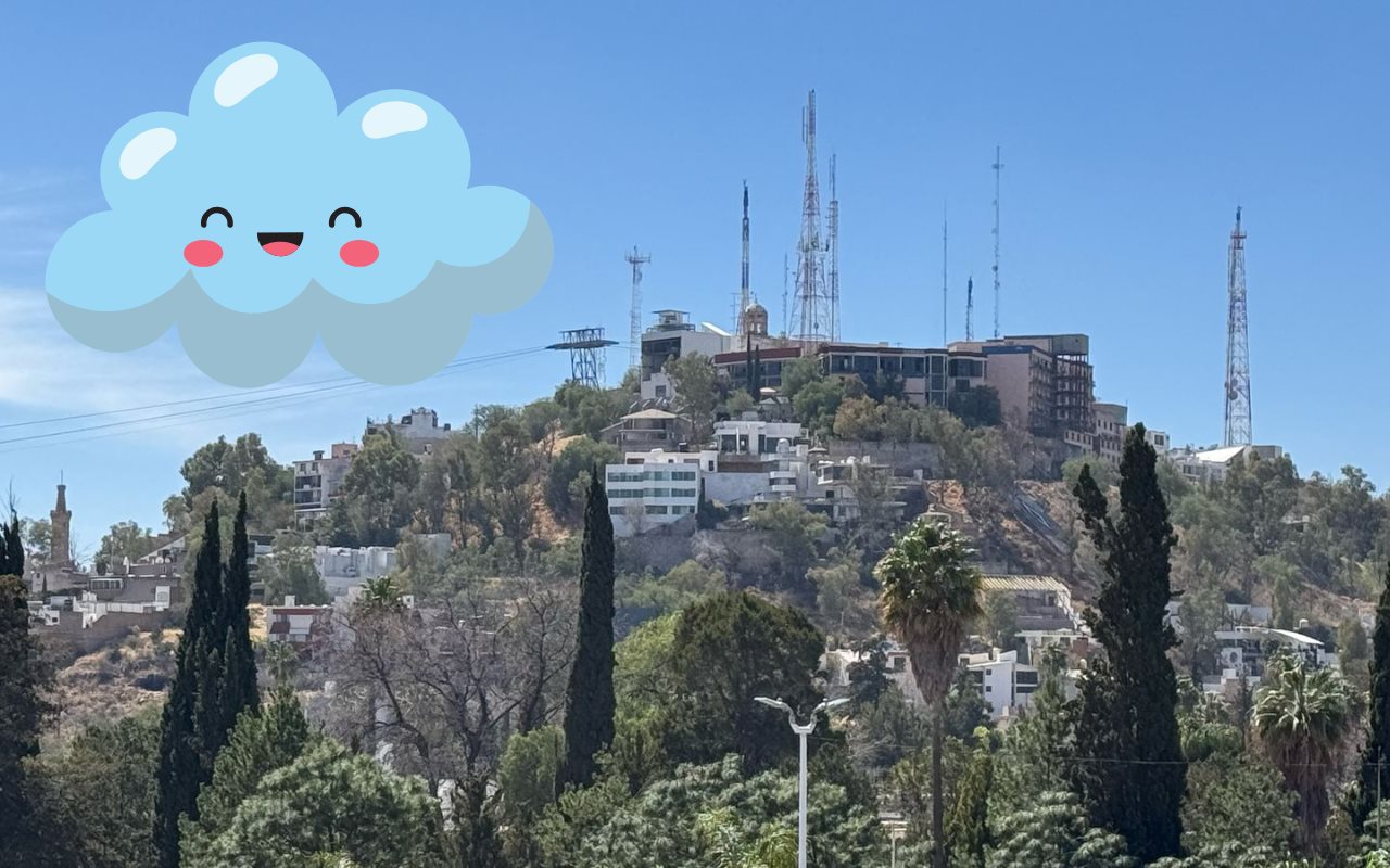 Se espera un cielo medio nublado para la capital del estado. Foto: Brenda García.