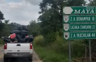 Detienen a 20 presuntos delincuentes en la Selva de Chiapas