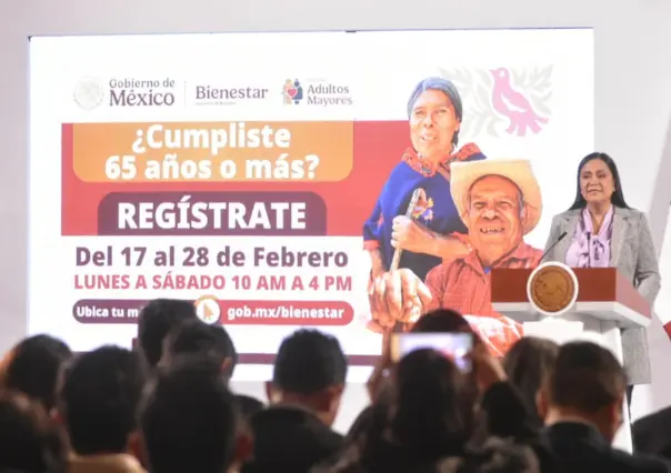 Estas son las fechas de registro de Pensiones para el Bienestar