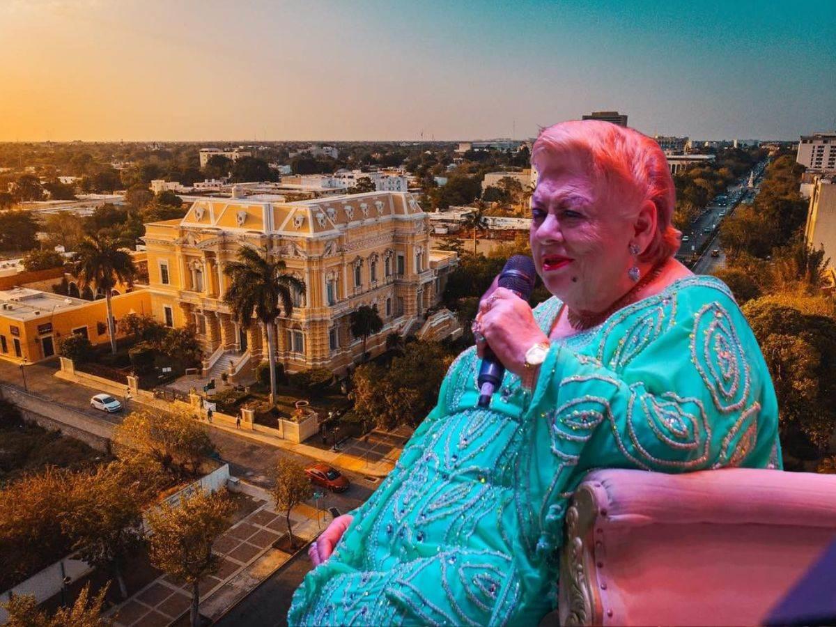 El paso de Paquita la del Barrio por Yucatán dejó un mal sabor de boca debido a que horas antes de su presentación en 2020 canceló.- Fuente Paquita la del Barrio Oficial y Yucatán Turismo