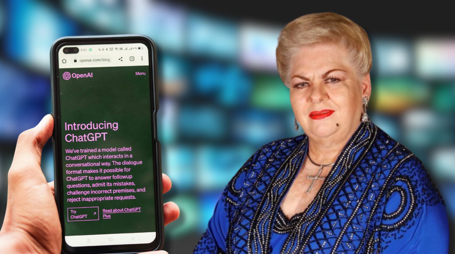 Fallece Paquita la del Barrio: ChatGPT te dice sus mejores canciones. Foto: Canva.