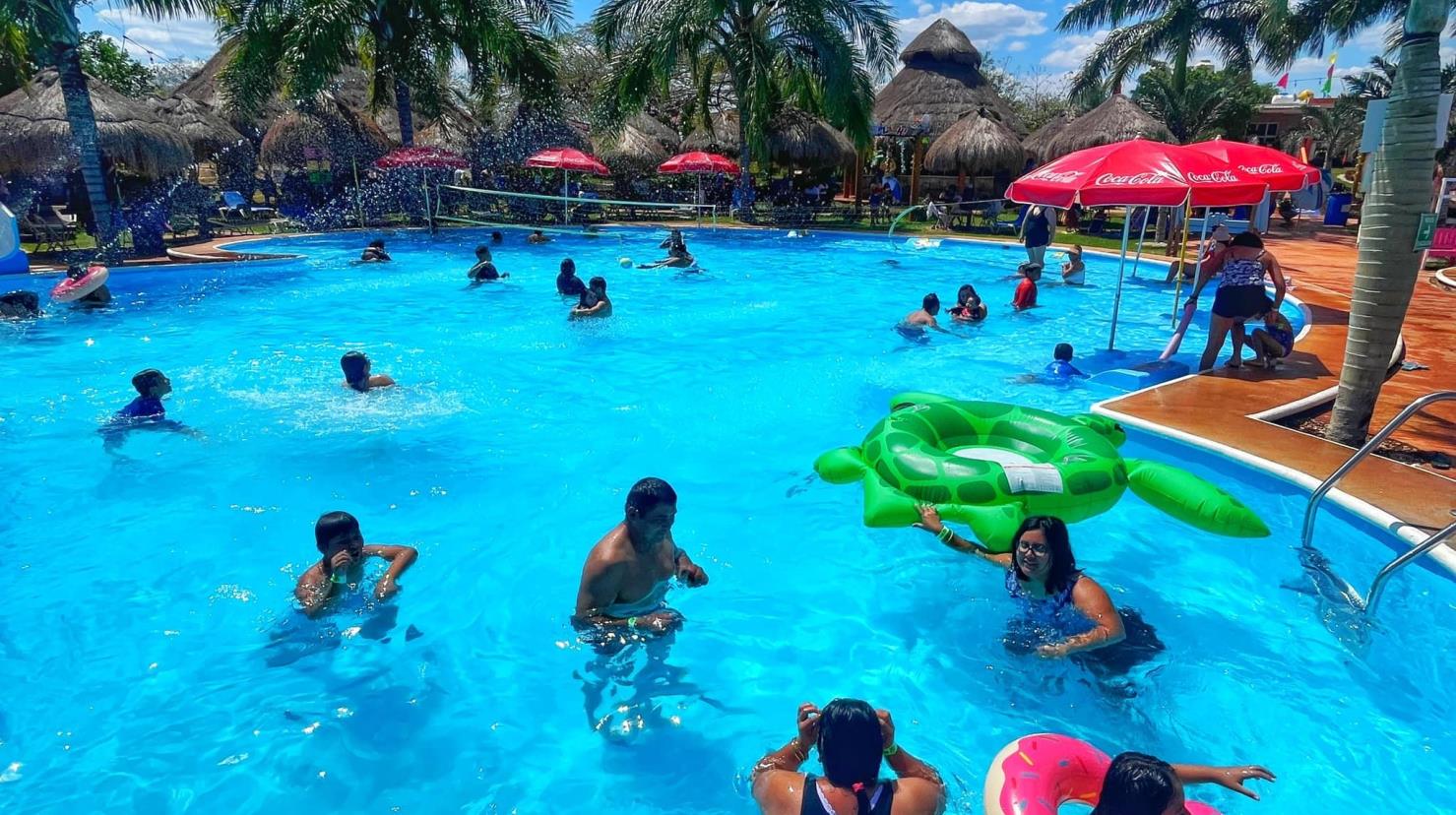 El tiempo de calor en Yucatán está a la vuelta de la esquina, por lo que este lugar será el indicado para pasar un refrescante descanso.- Fuente Splash Parque acuático