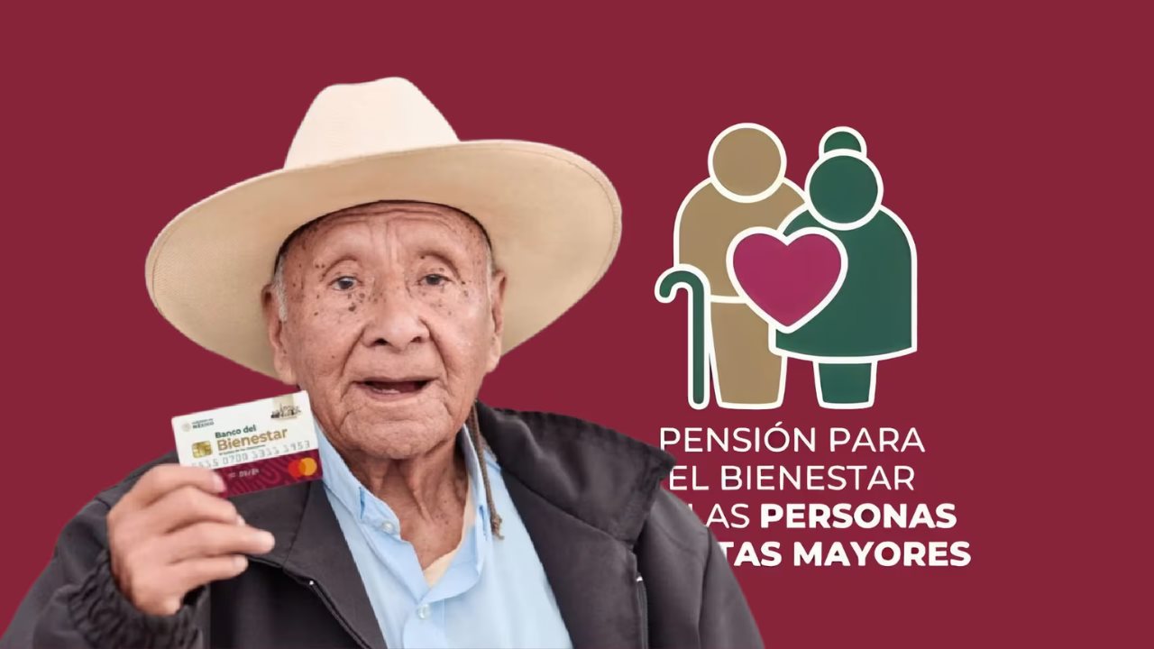 Este 2025, la pensión Bienestar para adultos mayores incrementó de 6 mil pesos a 6 mil 200 pesos bimestrales. Foto: Secretaría del Bienestar.