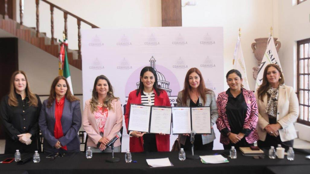 Congreso de Coahuila y AMMJE firman convenio para impulsar el emprendimiento femenino