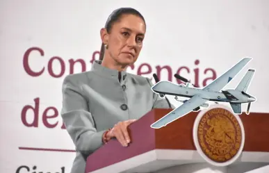 Claudia Sheinbaum rechaza uso de drones de la CIA para espiar a cárteles