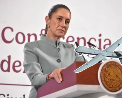 Claudia Sheinbaum rechaza uso de drones de la CIA para espiar a cárteles