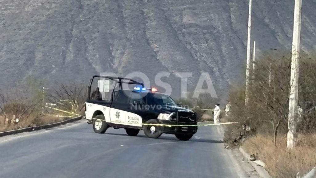 Hombre es ejecutado en la carretera a Icamole en García, Nuevo León