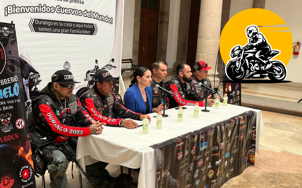 Los famosos Cuervos, motociclistas de todo el mundo que llegarán a Durango