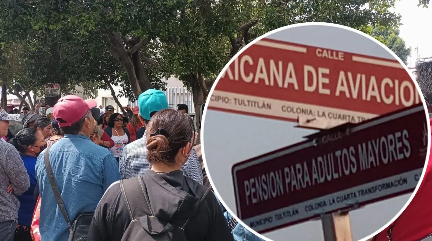 Los habitantes de la colonia en Tultitlán exigen que las calles no sean renombradas. Imagen: Fernando Cruz