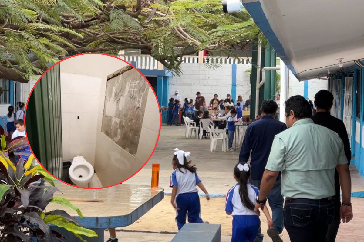 Escuelas públicas del sur de Tamaulipas urgieron a las autoridades a invertir más en la infraestructura sanitaria escolar. Foto: Axel Hassel