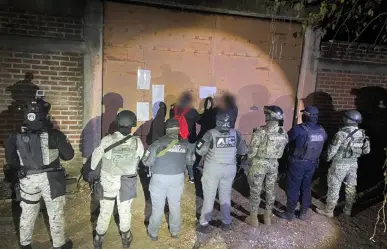 Catean vivienda en Yautepec, Morelos; aseguran drogas y vehículos