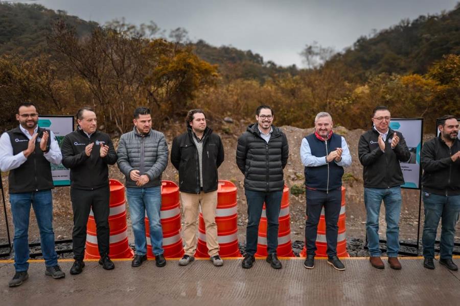 David de la Peña reconstruye vialidad dañada por la tormenta “Alberto” en Santiago