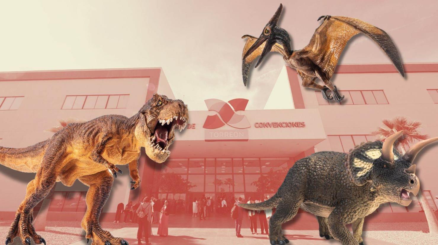 La exposición Dinosaurios Animatronics se montará en el estacionamiento del Centro de Convenciones en Torreón. (Fotografía: Canva)