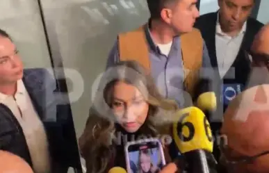 Alicia Villarreal da sus primeras declaraciones tras denunciar a Cruz Martínez