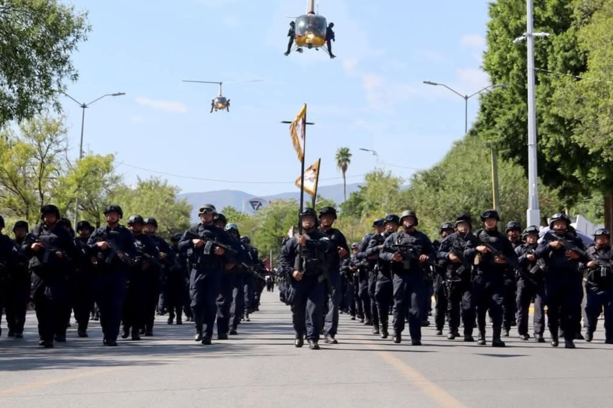 Guardia Estatal. Foto: Secretaria de Seguridad Pública Tamaulipas.