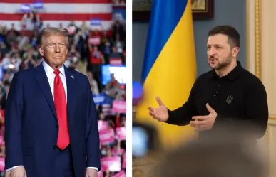 Donald Trump llama a Vlodomir Zelenski, presidente de Ucrania, un dictador y comediante