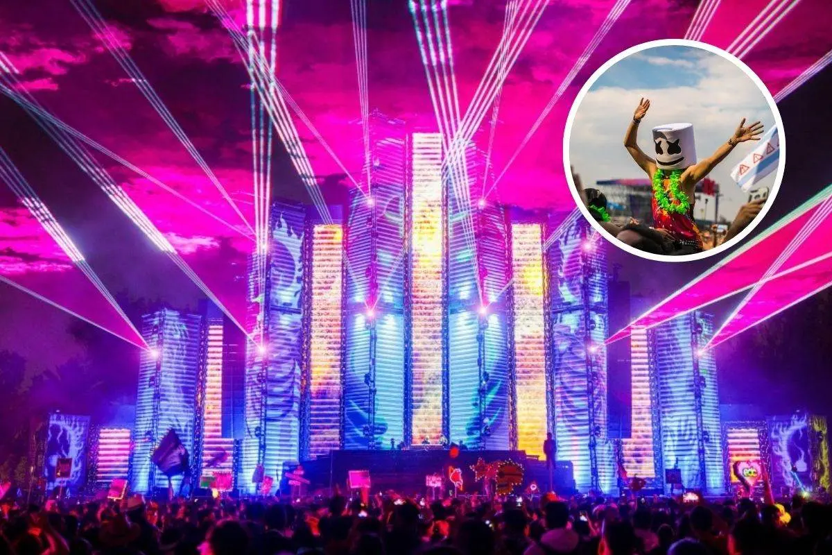 Festival EDC 2025 en CDMX. Foto: EDC | Canva