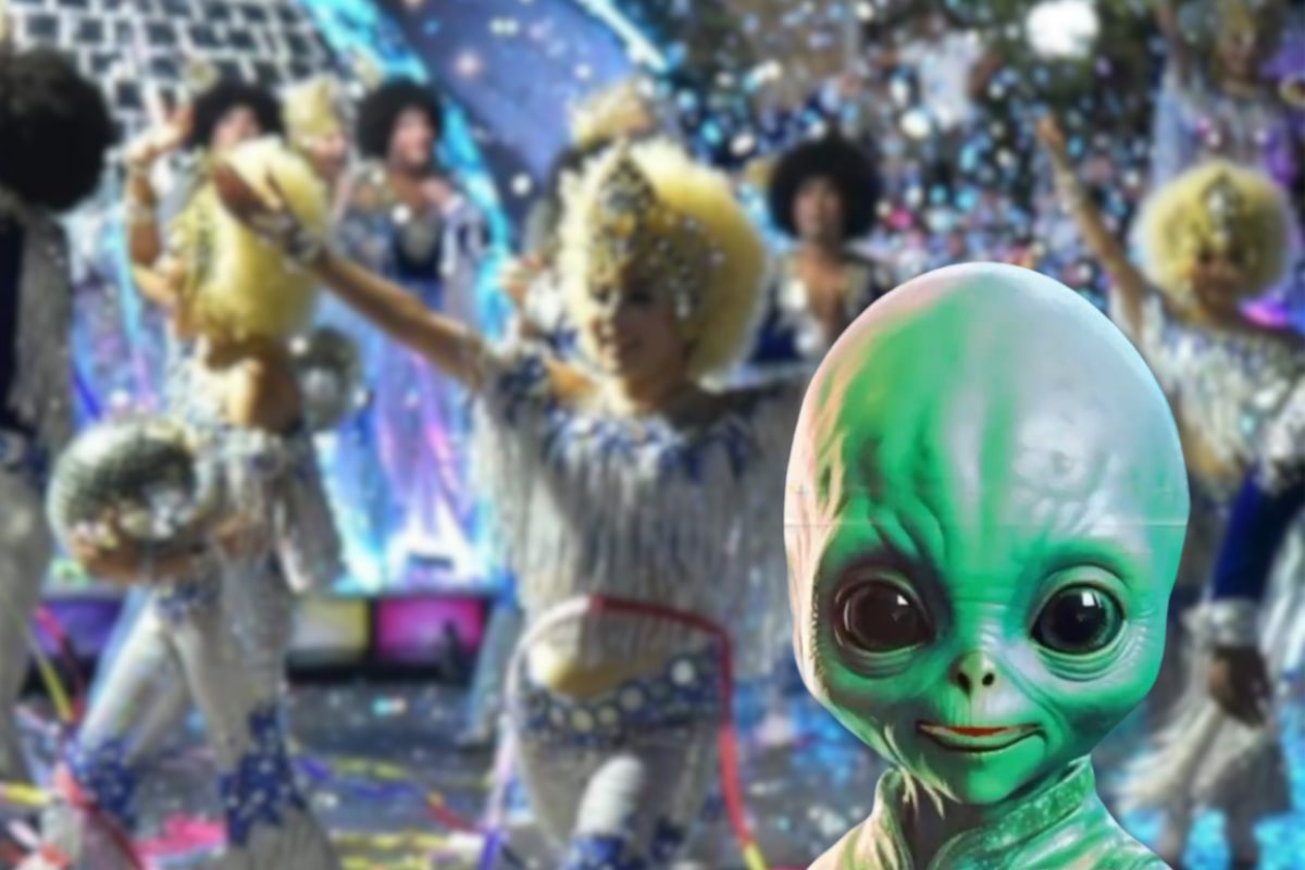 Ciudad Madero está aprovechando las leyendas extraterrestres que envuelven a la ciudad para promocionar su participación en el Carnaval Tamaulipas 2025. Foto: Carlos García