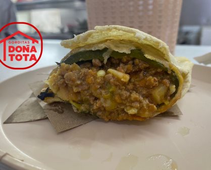 Llegan a Doña Tota ¡las gorditas de chile relleno!