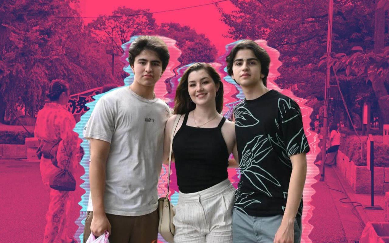 La hija de Alicia Villarreal actualizó sus redes sociales con fotografías al lado de sus hermanos. FOTO: CANVA/IG: @meleniecarmona