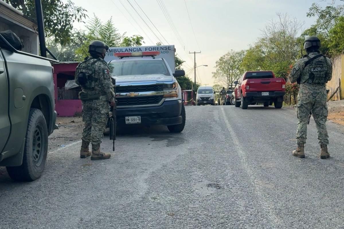 Los elementos del ejército han resguardado diferentes zonas de Tabasco Foto: Armando de la Rosa