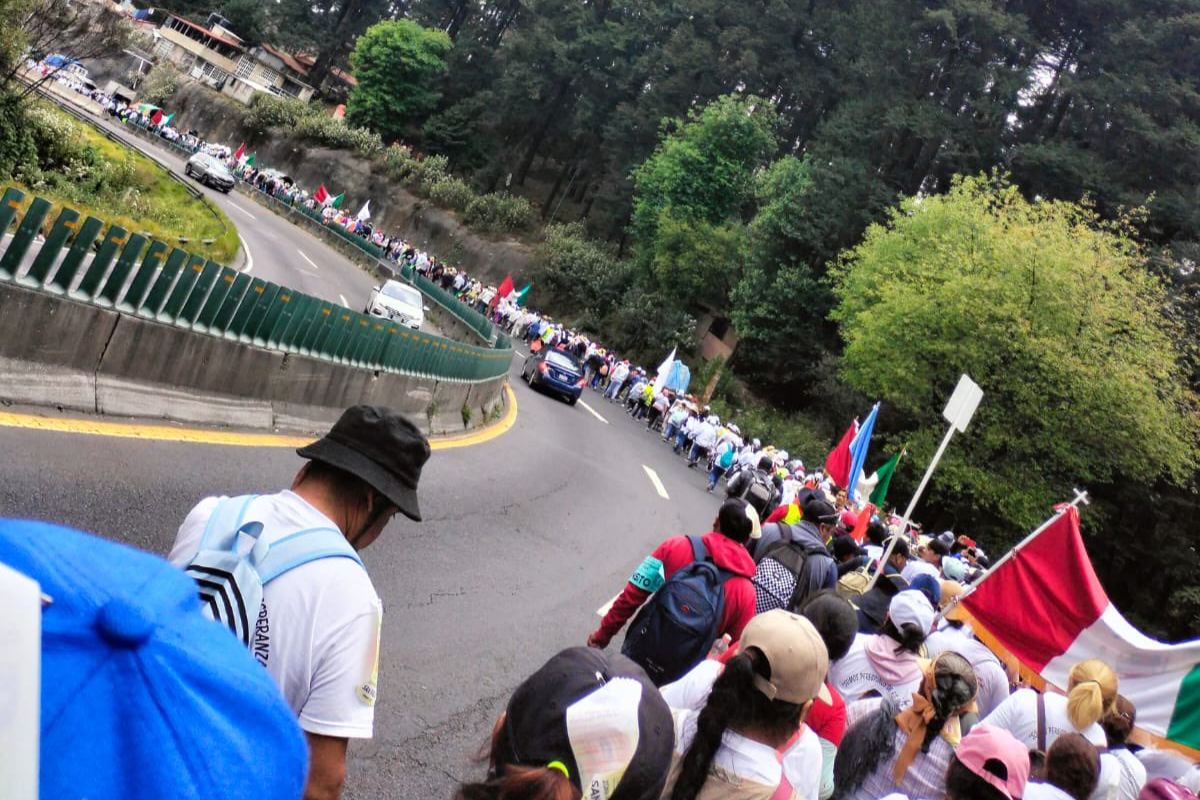 Peregrinos de Toluca llegan a la Basílica, estas son las calles cerradas y vías alternas