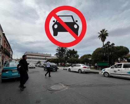 La Plaza de Durango que se convirtió en un estacionamiento público