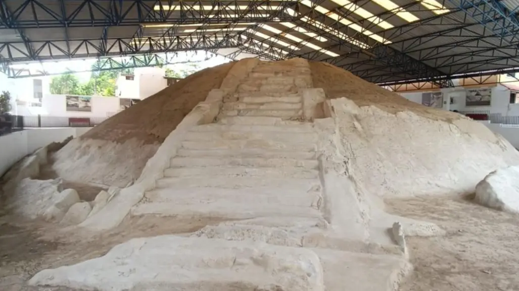 Este es el sitio arqueológico que se encuentra en medio de una colonia de Tamaulipas