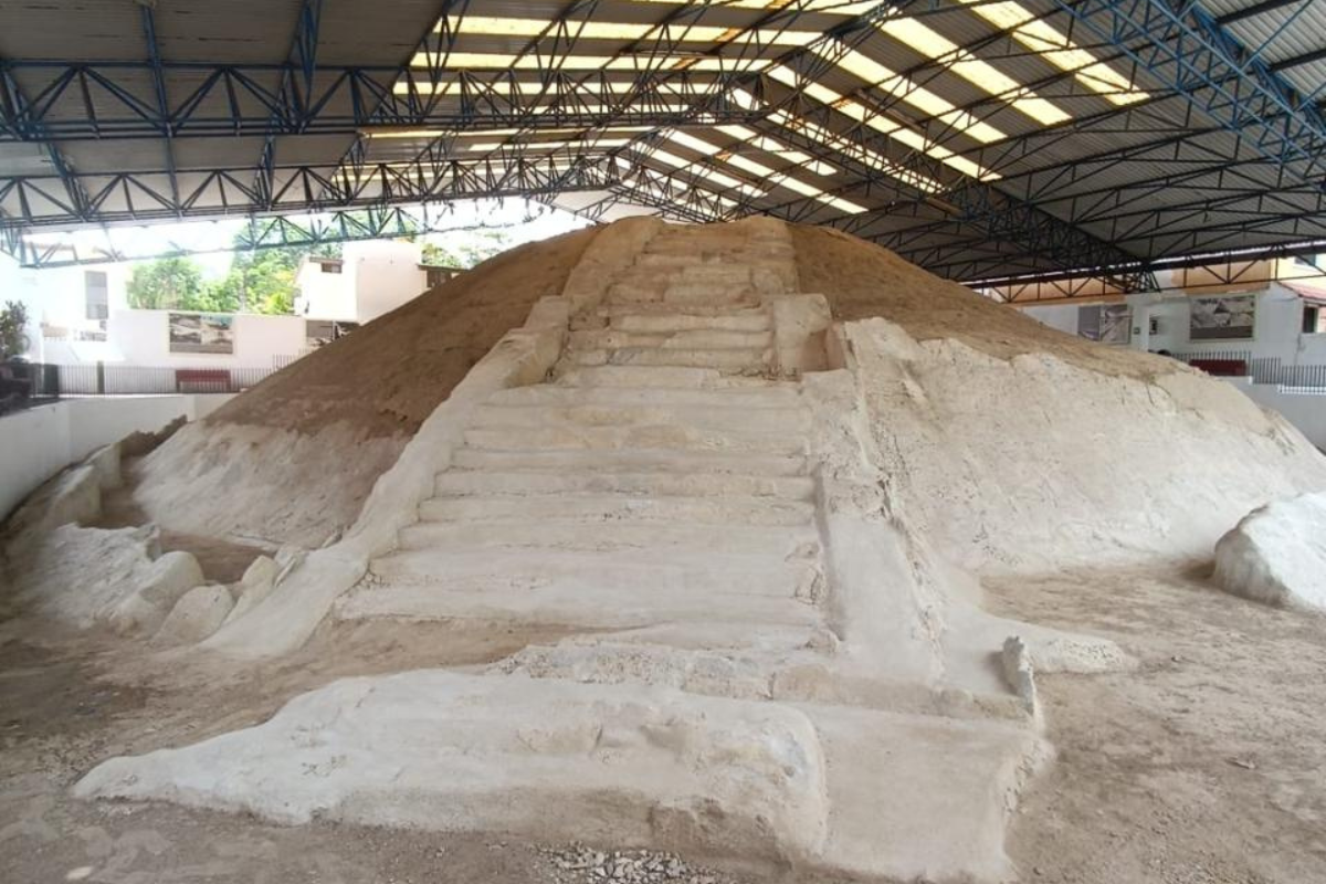 Este es el sitio arqueológico que se encuentra en medio de una colonia de Tamaulipas