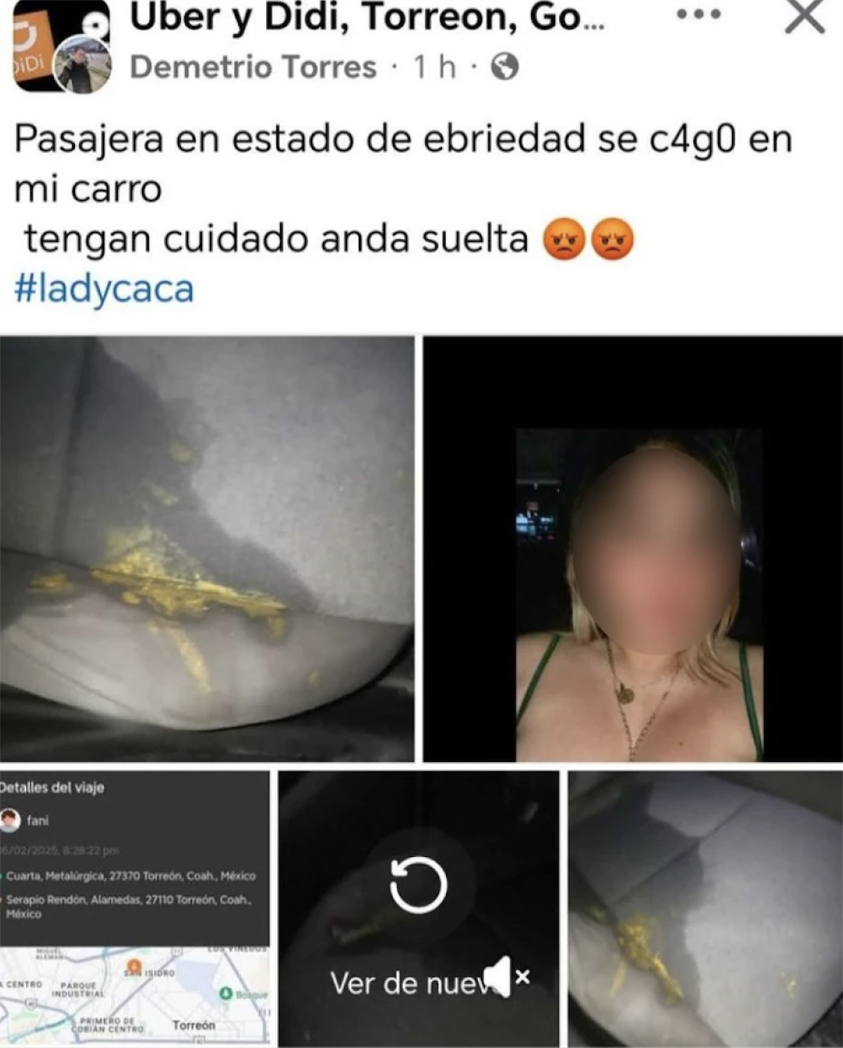 Denuncian a usuaria en redes sociales / Foto: Facebook