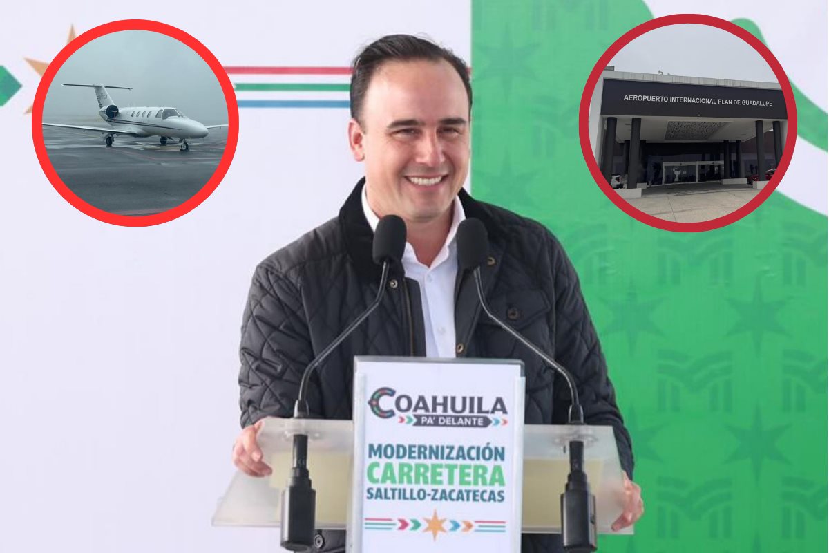 ¿Vuelos comerciales para el aeropuerto de Saltillo? Fotos de: gobierno y Leslie Delgado.