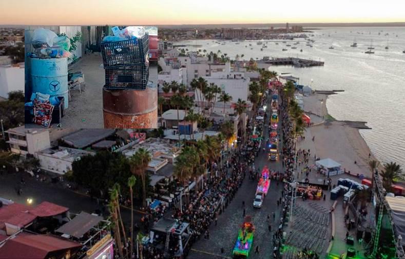 Casi 50 toneladas de basura se recolectaron en las fiestas carnestolendas. Foto: Facebook Carnaval La Paz | POSTA.