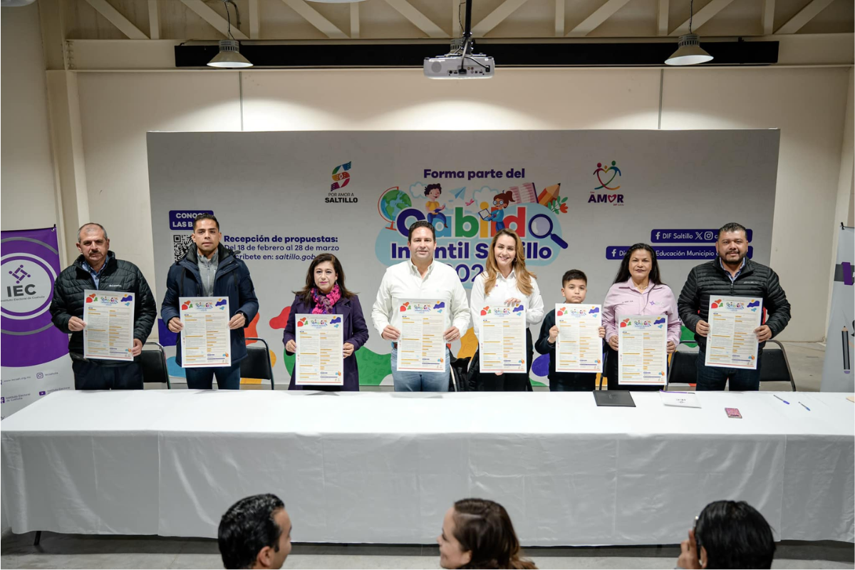 Gobierno de Saltillo convoca a participar en Cabildo Infantil 2025