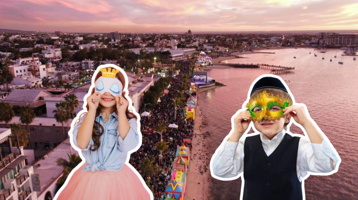 El Carnavalito 2025 se celebrará el domingo 23 de febrero a partir de las 15:00 horas en el malecón de La Paz, con diversas actividades a lo largo de la tarde. Foto: Facebook / Carnaval La Paz