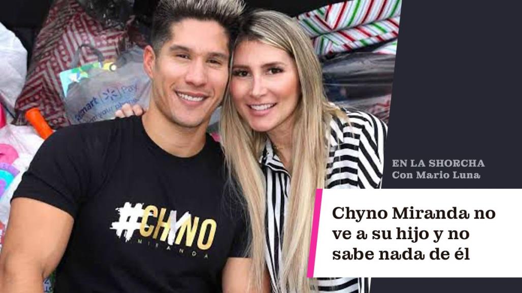 Chyno Miranda no ve a su hijo y no sabe nada de él