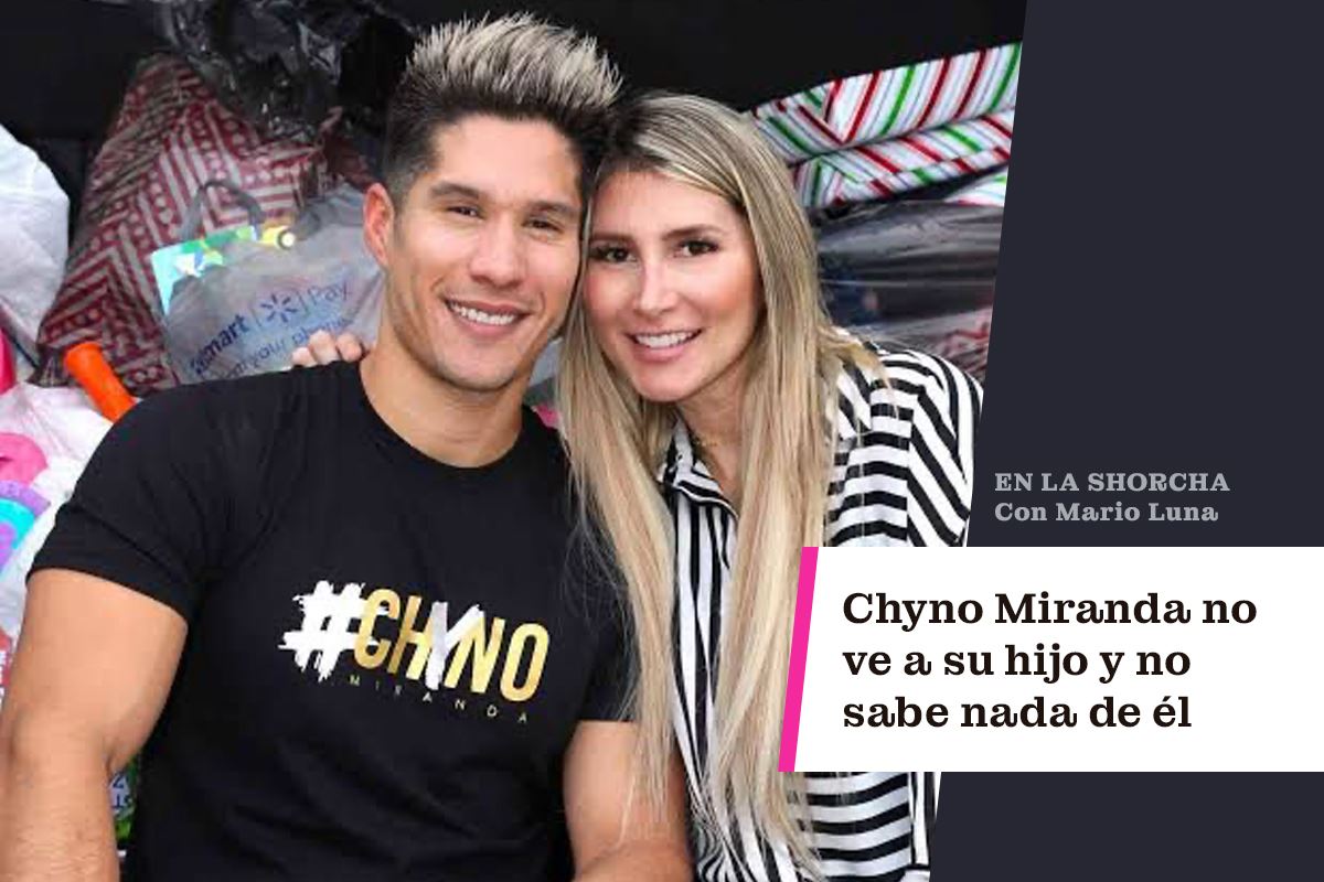 Chyno Miranda no ve a su hijo y no sabe nada de él