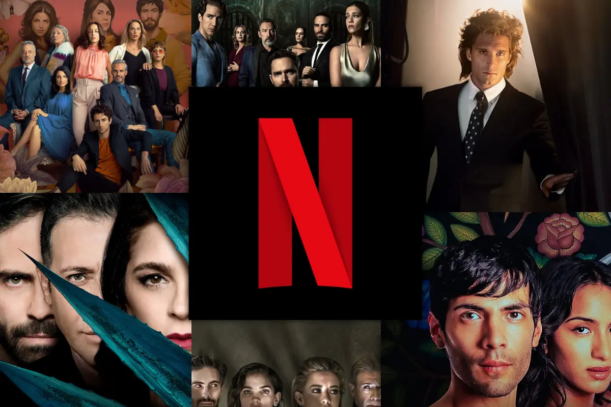 Netflix (IG @netflixlat, @netflix @monarcalaserie, @luismiguellaseri @quienmatoasaraof / Canva)